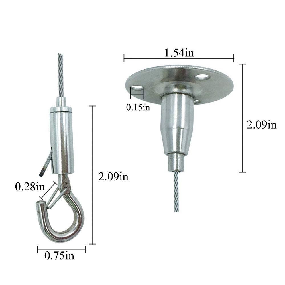Suspension Set Crochets Pour Charges Moyennes