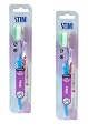 STIM Silky | Ultra soft toothbrush | Extra gentle bristles | Cleans along the gum line | Cleans till 3rd Molar - Pack of