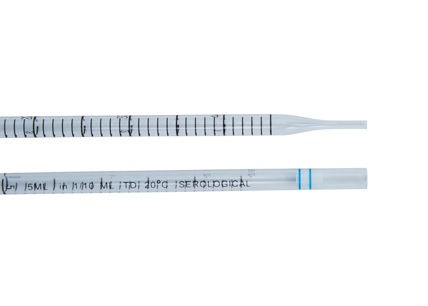5mL Serological Pipettes, Individually Wrapped, Sterile, RNase/DNase-Free, Polystyrene, Graduated, Disposable, Color-Coded, Universal Fit – Pack of 200 PCS
