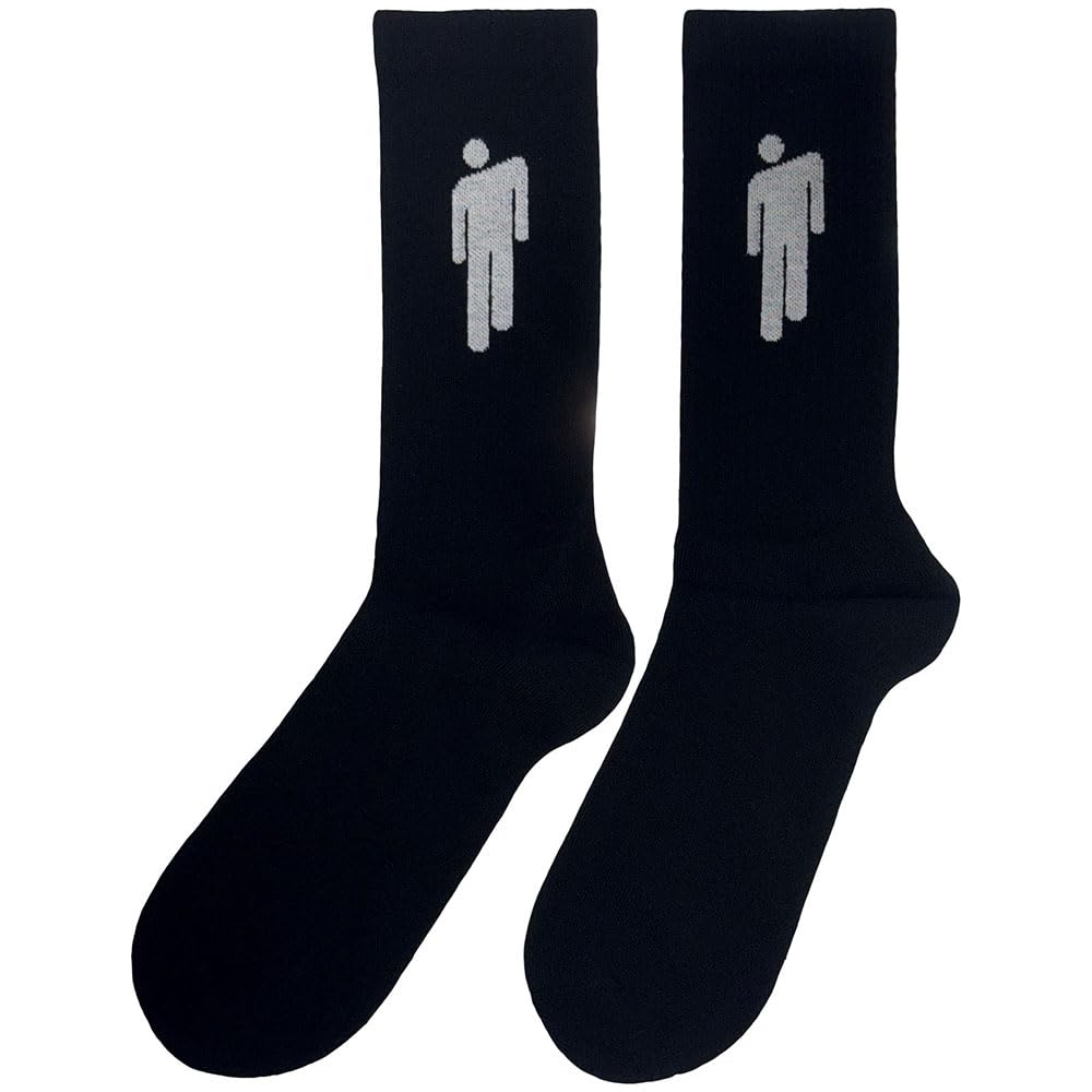 Billie Eilish White Blohsh Terry Socks One Size