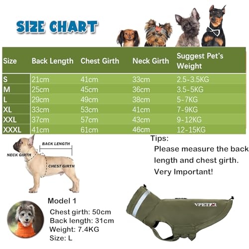 BT Bear Dog Raincoat,Adjustable Waterproof Lightweight Rain Jacket with Reflective Strip Dog Poncho Raincoat for Small Medum Dogs,Brown XXXL - Image 3