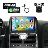 Podofo【8Core 4+64G】Car Stereo for Dodge Grand Caravan 2011-2020 for Chrysler Grand Voyager 2011-2015,9“1280*720 IPS Touchscreen Car Radio with Carplay Android Auto GPS Bluetooth+MIC+AHD Backup Camera