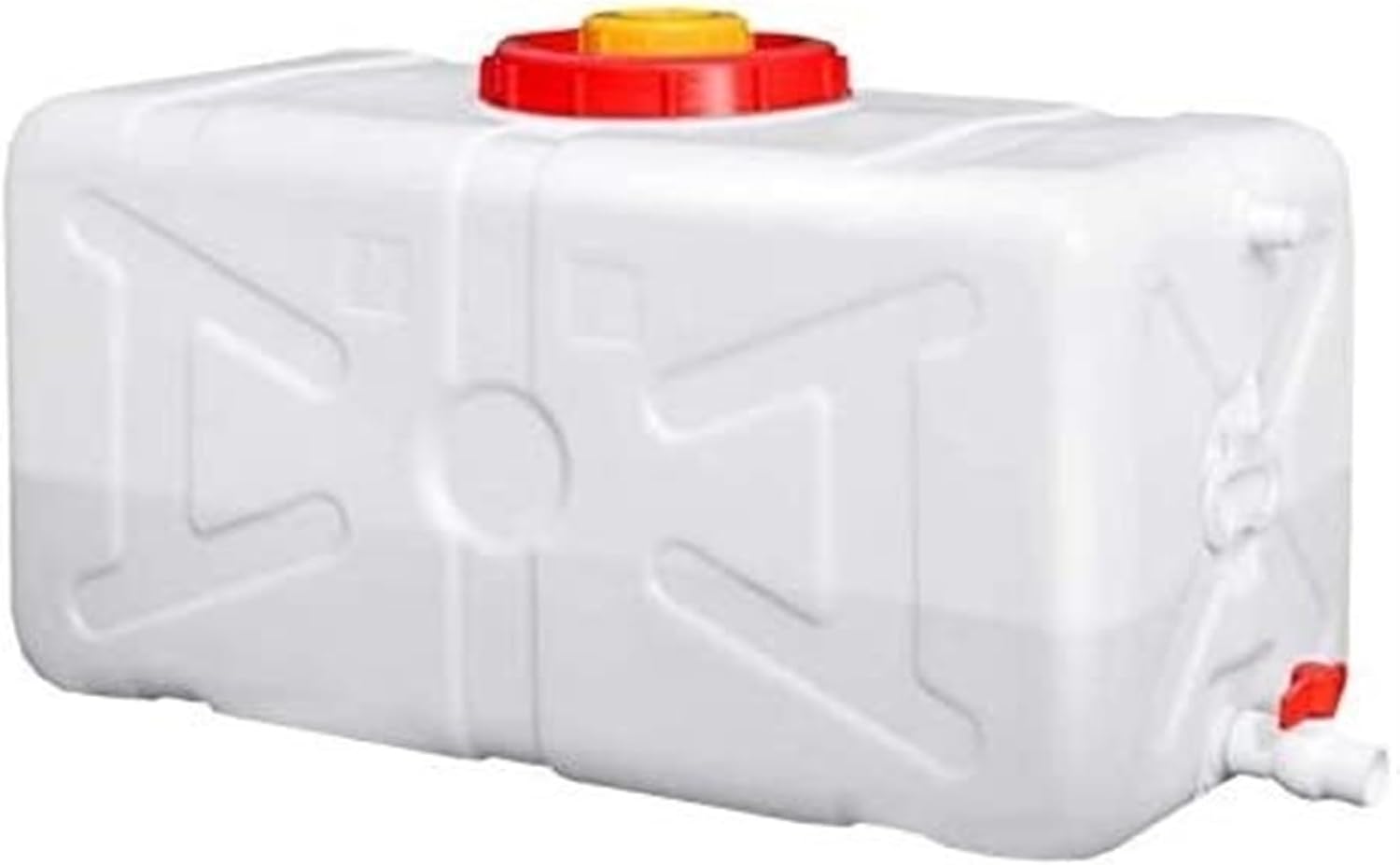 Water Storage Drinking Fountain Water Tank with Faucet, Used for Hiking Hurricane Emergency Vehicle Water Tank, Use for Outdoor Camping Hunting Self-propelled Travel Emergency