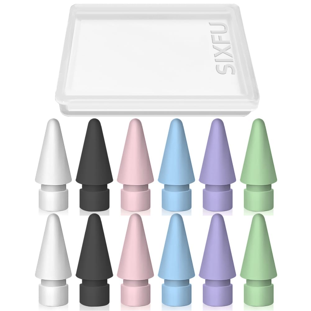 Amazon.co.jp: Apple Pencilチップ用チップ12個。Apple Pencilチップ
