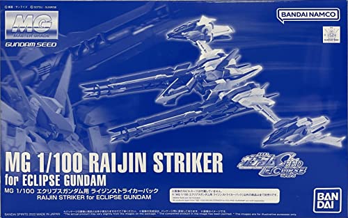 Raijin Striker Eclipse Gundam 1/100 pack de vol transformable Gundam MG