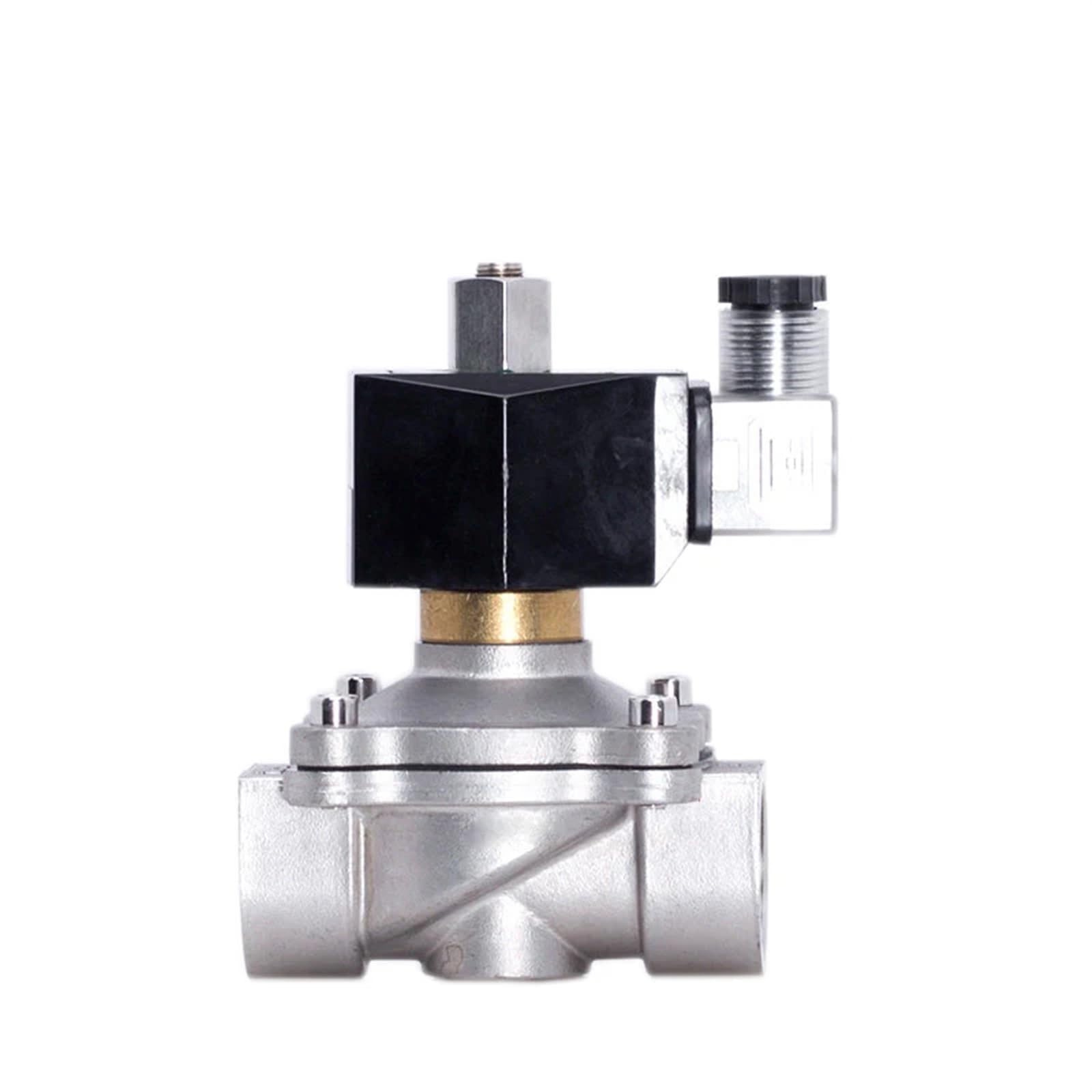 Válvula solenoide soluciona fugas con sello EPDM y aviso LED 24V