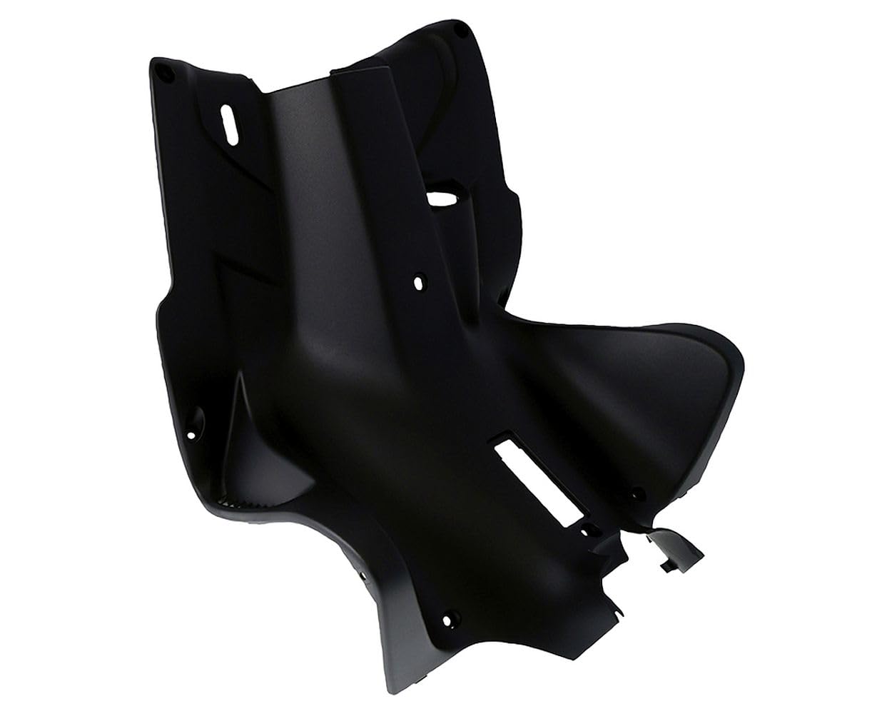 Carénage intérieur compatible avec YAMAHA Aerox, compatible avec MBK Nitro | Panneau de tablier pour habitacle, plastique noir non peint; pour identifier clairement la pièce montée sur le véhicule donné