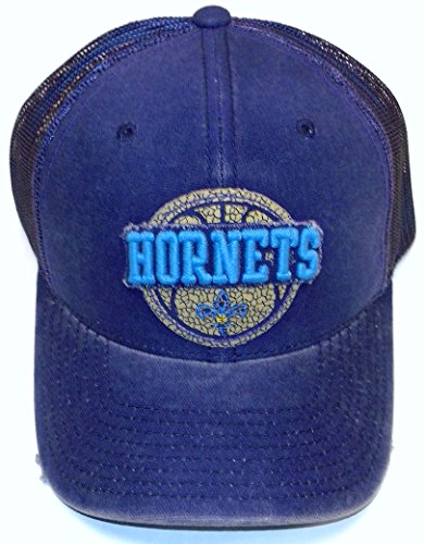 Chapeau de basket adidas New Orleans Hornets avec filet arrière aéré OSFA