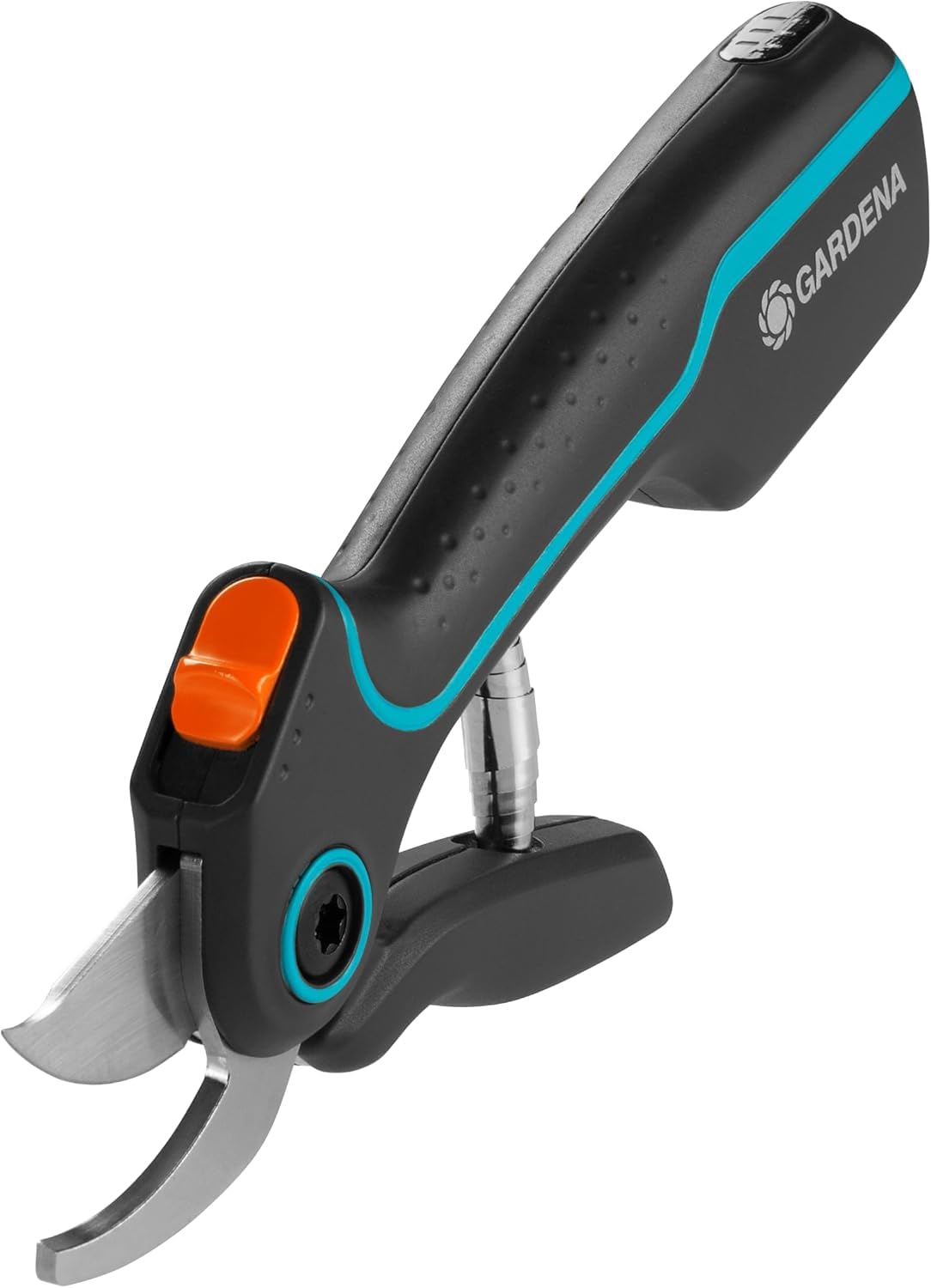 Gardena AssistCut: Akkubetriebene Gartenschere mit einem Schneid-Durchmesser von 25 mm, für einfaches und müheloses Schneiden von Zweigen, Jungen Trieben und Blumen, mit USB-C Ladekabel (12222-20)