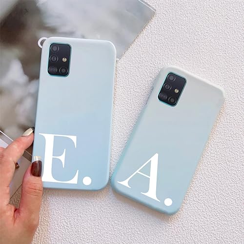 Image of COLORflow Back Cover Compatible with Samsung Galaxy A71 | Ombre Color Customized Back Cover Compatible with Samsung Galaxy A71