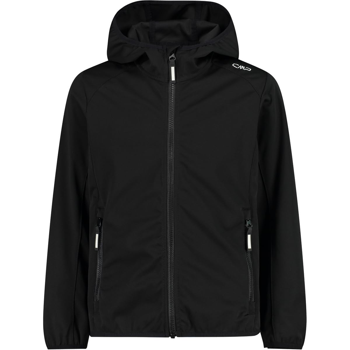 CMP KIDS G JACKET FIX HOOD, NERO, 128