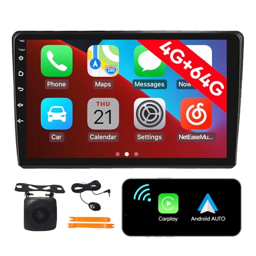 [4G 64G] Android Car Stereo FM Radio Carplay Android Auto 9