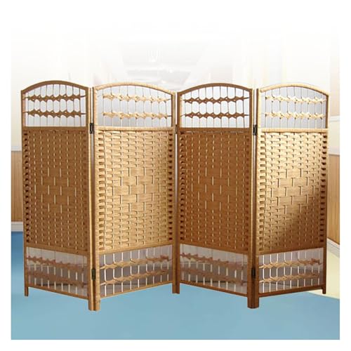 Cloison de séparation temporaire pliable jaune 99x40cm pour bureau et maison