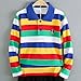 Boy Fashion Boys Girls School Uniform Shirts Long Sleeve Striped Trendy Collared T-Shirt Kids 2026 Athletic Cute Print Tops 3-15Y