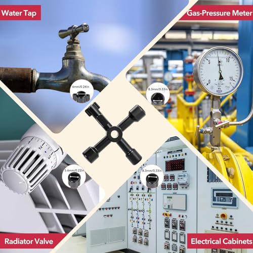 Compteur d'eau bloqué ? Utilisez cet outil de fermeture en acier - 6
