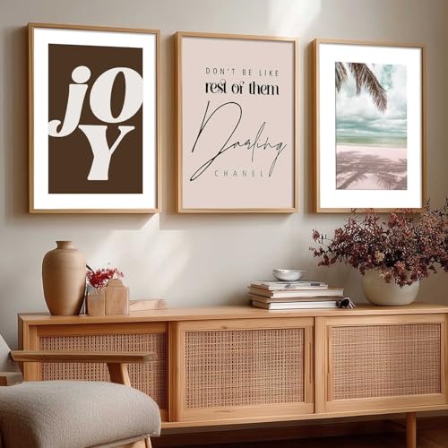 Image of HOTHOUSE Painting Modern Wall Art Home Decoration Paintings With Frame For Living Room Bed Room Hotel Wall Decor Digital Reprint Set of 3 (10X13 inch)