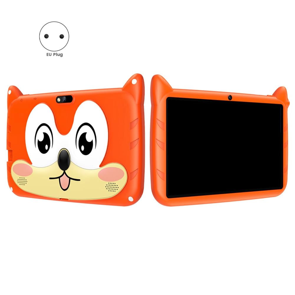 Tablet per Bambini da 7 Pollici, WiFi 5G, Batteria da 4000 mAh, Doppia Fotocamera, Regalo per Bambini, Software per Bambini, Spina UE