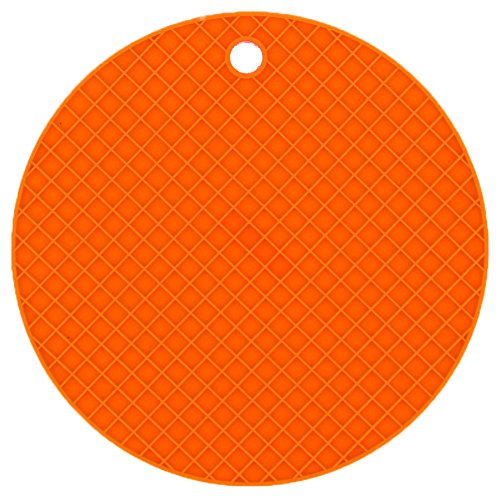 Laat Silicone Heat Resistant Mat Sostenedor of the Silicone Heat Resistant Kitchen Accessories one size orange