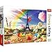 Trefl, Puzzle, Süßes Paris, 1000 Teile, Funny Cities, Premium Quality, für Erwachsene und Kinder ab 12 Jahren
