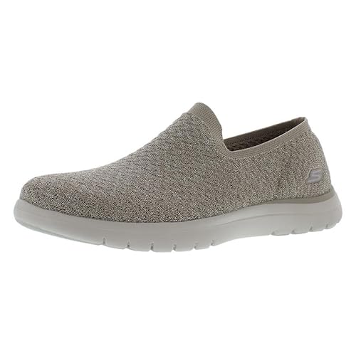 Skechers On The Go Flex Gleam Womens Shoes Size 6, Color: Taupe