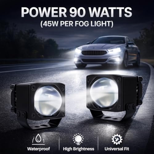 Generic OHITO Ultra Bright LED Mini Laser Cannon Fog Light, 90W, 12V, - Image 5