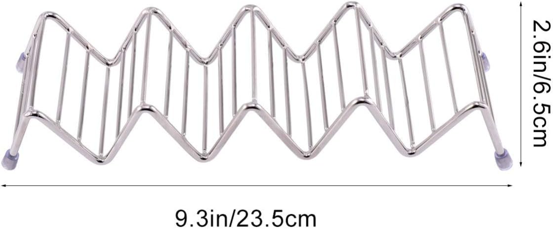 1pc Practical Creative Taco Stands Tortilla Roll Stand Mexican Pancake Holder Pancake Rack for Kitchen Restaurant Stand