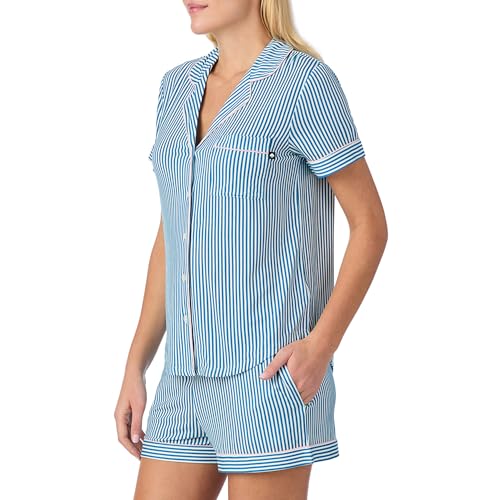 Image of kate spade new york Short Sleeve Boxer PJ Set