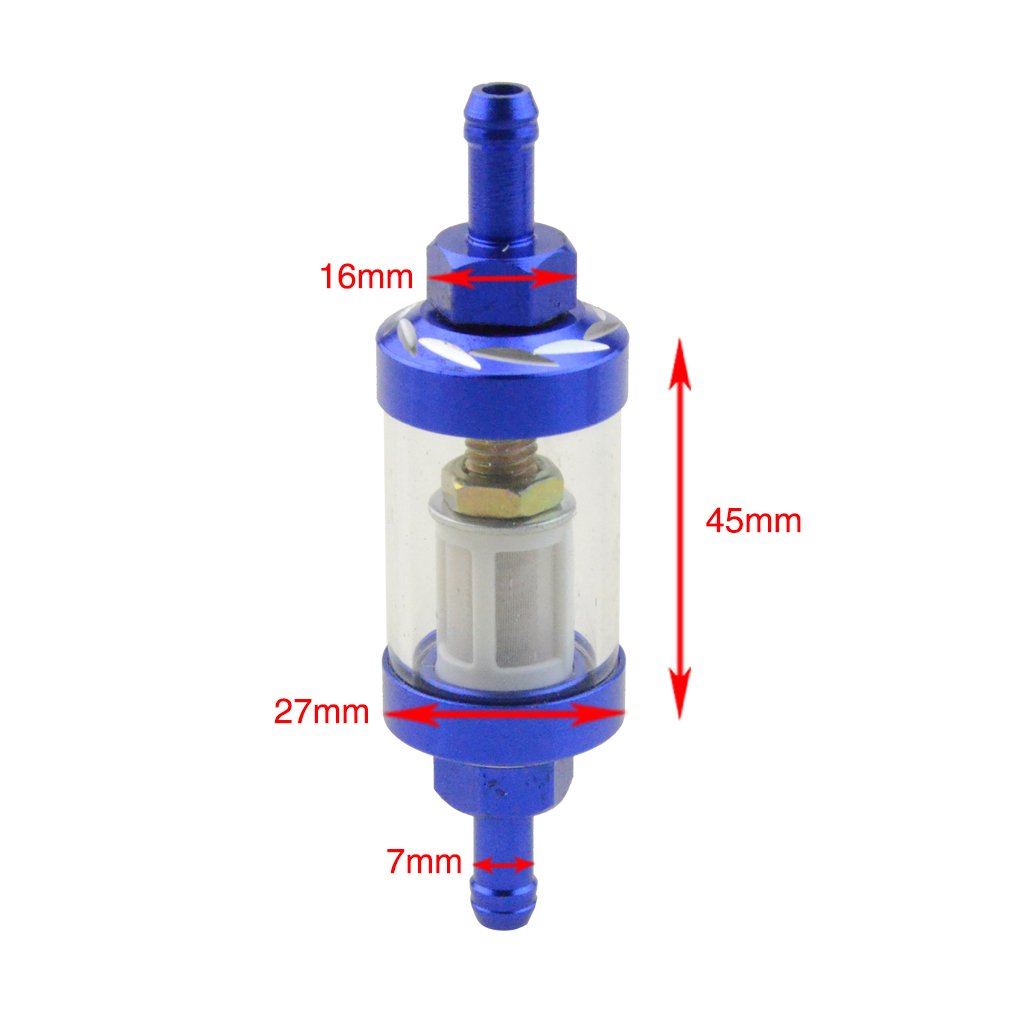 Universal Gas Inline Fuel Oil Filters Vacuum Filtr... - Vicedeal