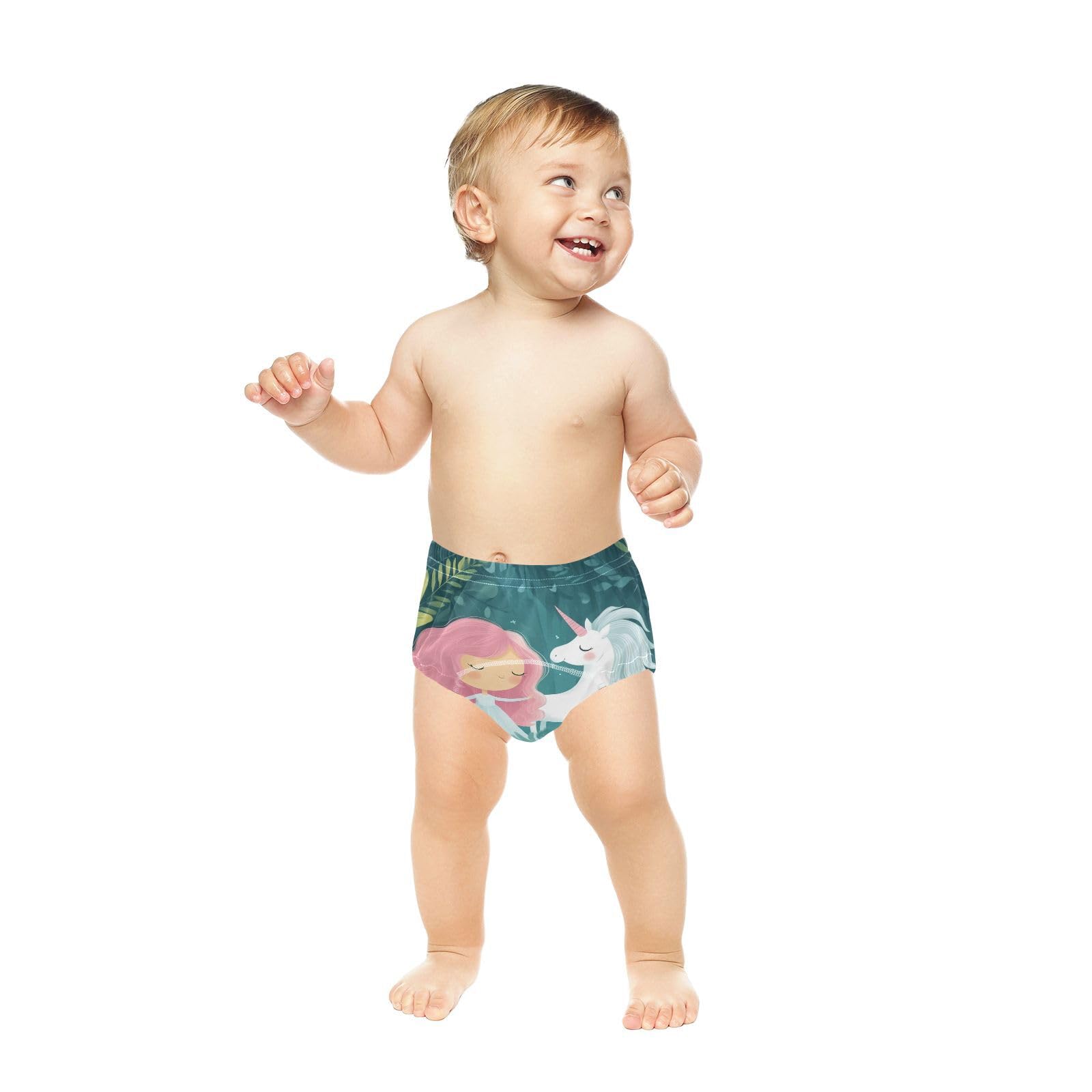 Coikll Cute Horse Toddler Training Underwear Waterproof Baby Pee Pants -5T