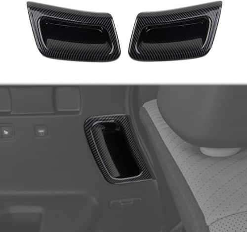 Korlot Carbon Fiber Inner Rear Door Armrest Bowl Cover Trim