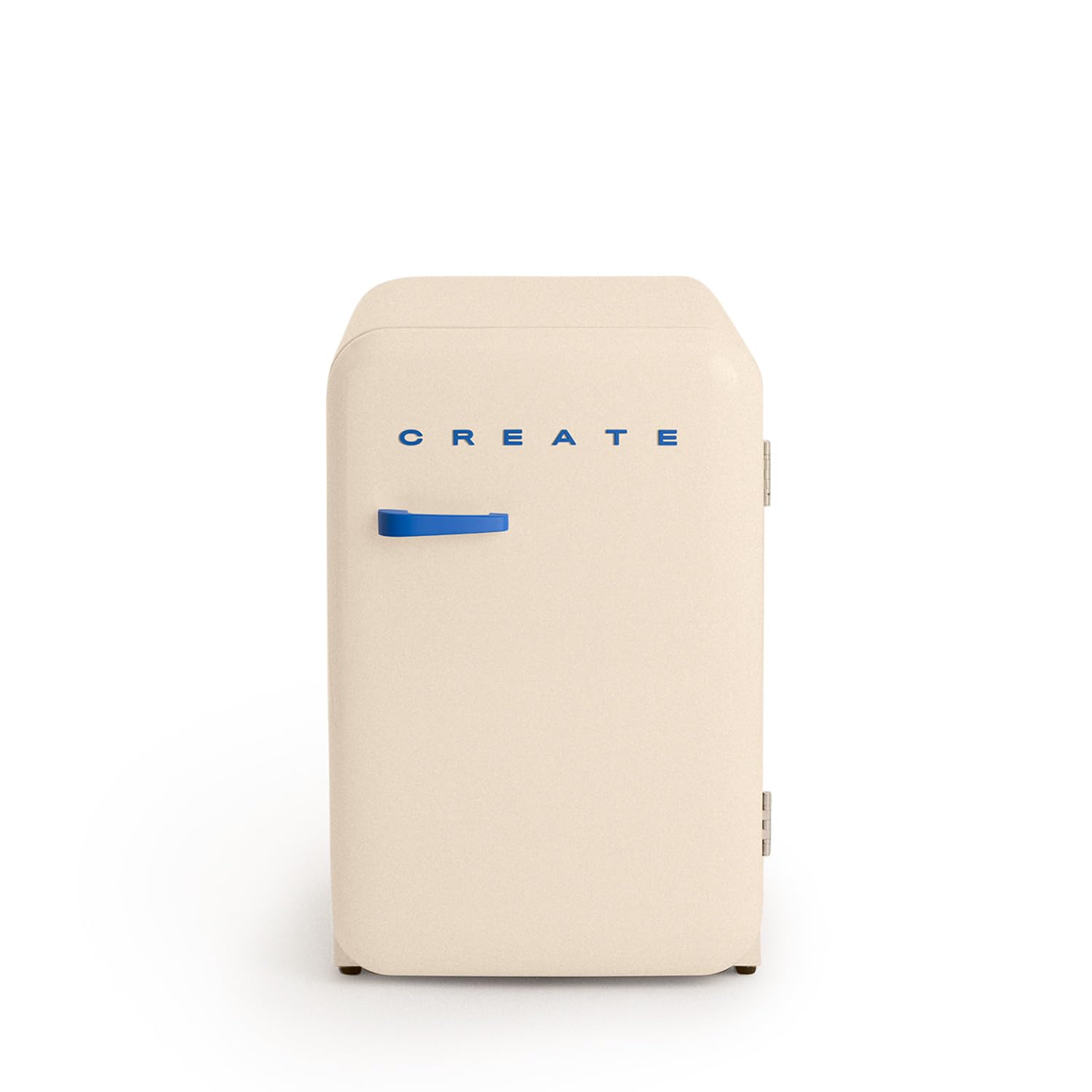 CREATE / RETRO FRIDGE 83.5 WOOD/Frigorífico blanco roto maneta madera / 98W. bajo consumo. 2 estantes. regulador temperatura. botellero. 56x54x84cm — view 7