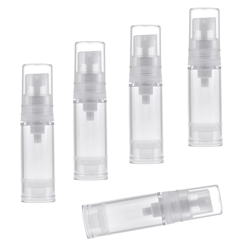 Amazon.co.jp: Kesoto 5本 ポンプボトルディスペンサー 5ml