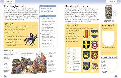 Medieval Life (Eyewitness Workbook) /anglais - Image 6