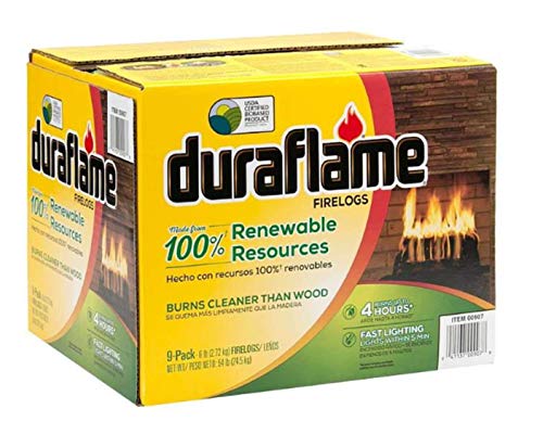 Duraflame Natural Fire Logs 6 Lb - Case of 9 (Оnе Расk)