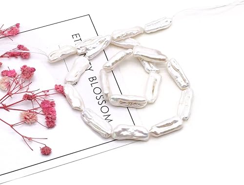 Cuentas de perlas barrocas, perlas de agua dulce cultivadas irregulares, cuentas sueltas para bricolaje mujeres, colgantes, aretes, fabricación de