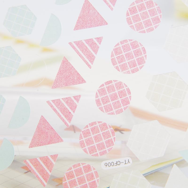 Image of Decorative Literary Stickers Set for Journaling, Scrapbooking, Planner Decoration, DIY Crafts & Bullet Journal - Aesthetic Pattern Sticker Sheets (Multi-Design Pack)