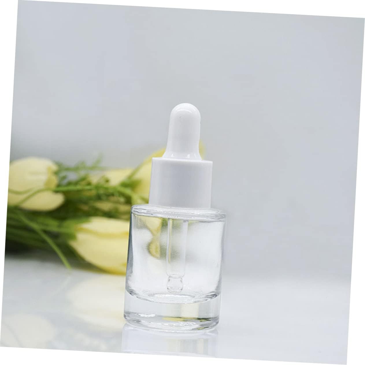 Beavorty 20ml Glass Dropper Bottles 10Pcs Travel Essential Oil Bottles with Screw Caps for DIY Perfume and Cosmetic Liquids for Outdoor Use