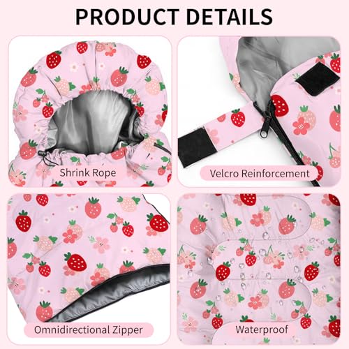 Bolsa de dormir para camping, liviana, impermeable y compacta con bolsa de compresión para exteriores miniatura 5