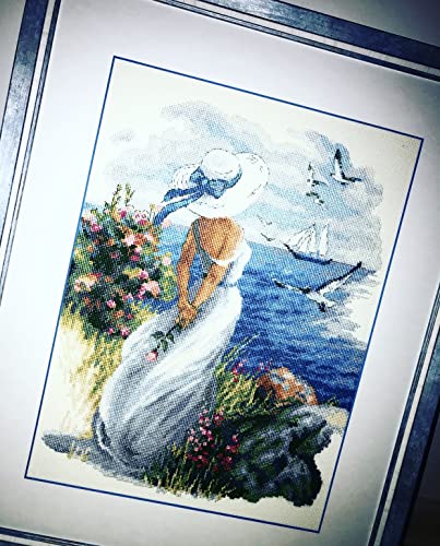 RIOLIS Cross Stitch Kit - 1817 - Angelique, Multi Colour, 30 x 40 cm - Image 3