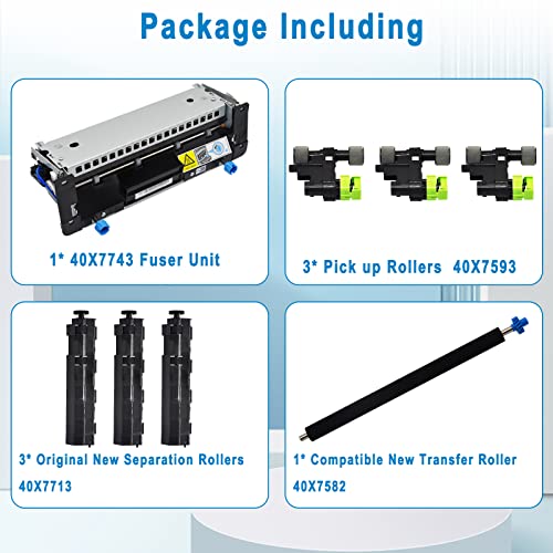 40X8420 (40X8425) Fuser Maintenance Kit for Lexmark MS810 / MS811 / MS812 / MX710 / MX711 / MX810 / MX811 / MX812 Includes 40X7743 Fuser (110/120V 200000 Yield)