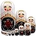 LLCOP 10 pièces Jolie Fille poupées gigognes Russes, Matrioskas Babushka Matruska poupées gigognes Russes pour la décoration souhaitant Un Cadeau
