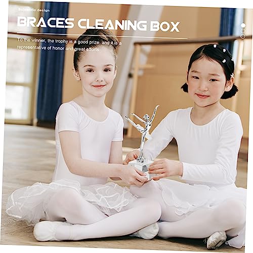 VANZACK 3 Pçs Troféu De Balé Mini Estatuetas Boutique Decoração Mini Boliche Ballet Menina Chinelo D