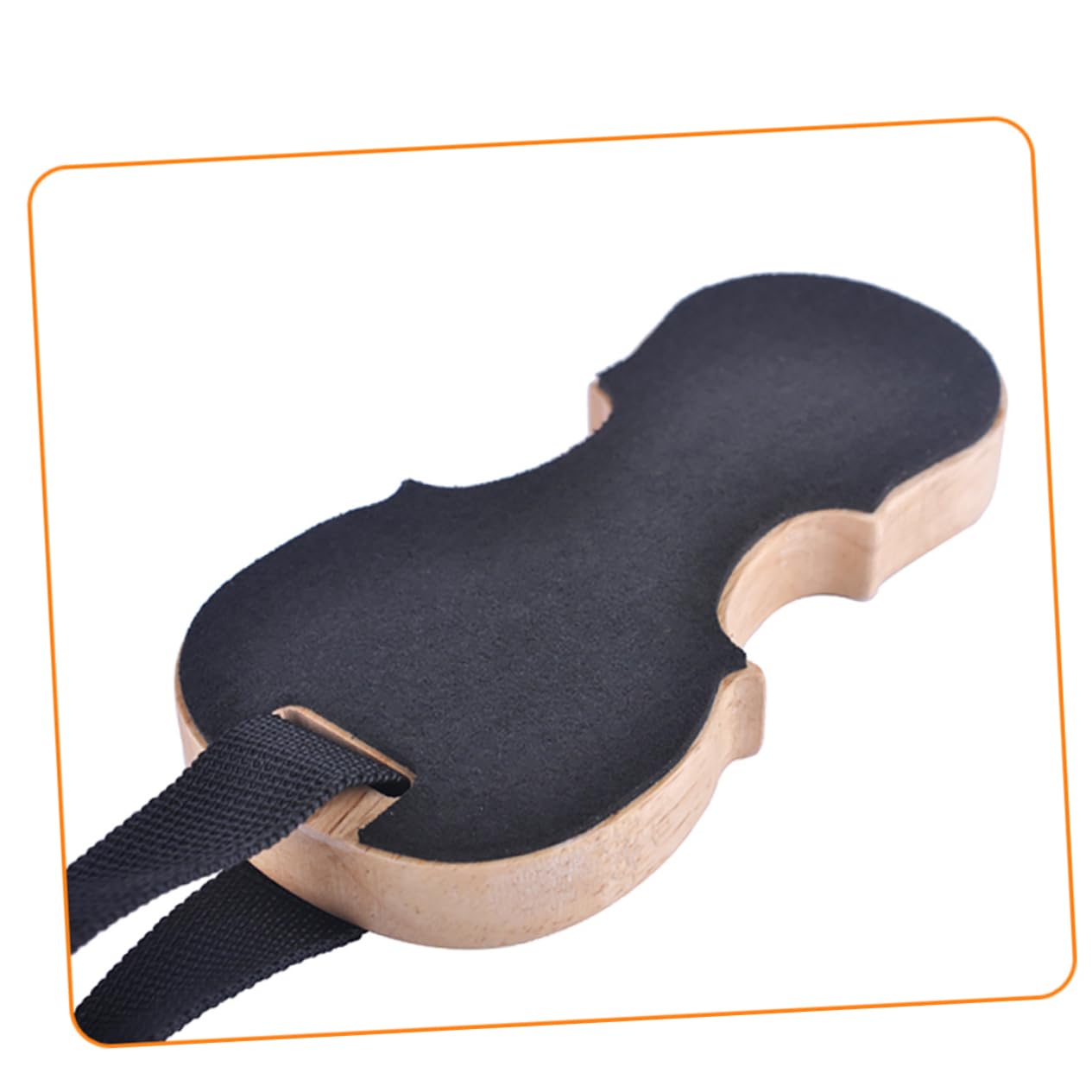 Totority Cello Slip Stop End-pin Holder Wooden Mats Cello Spike Floor Protector Anchor Rest