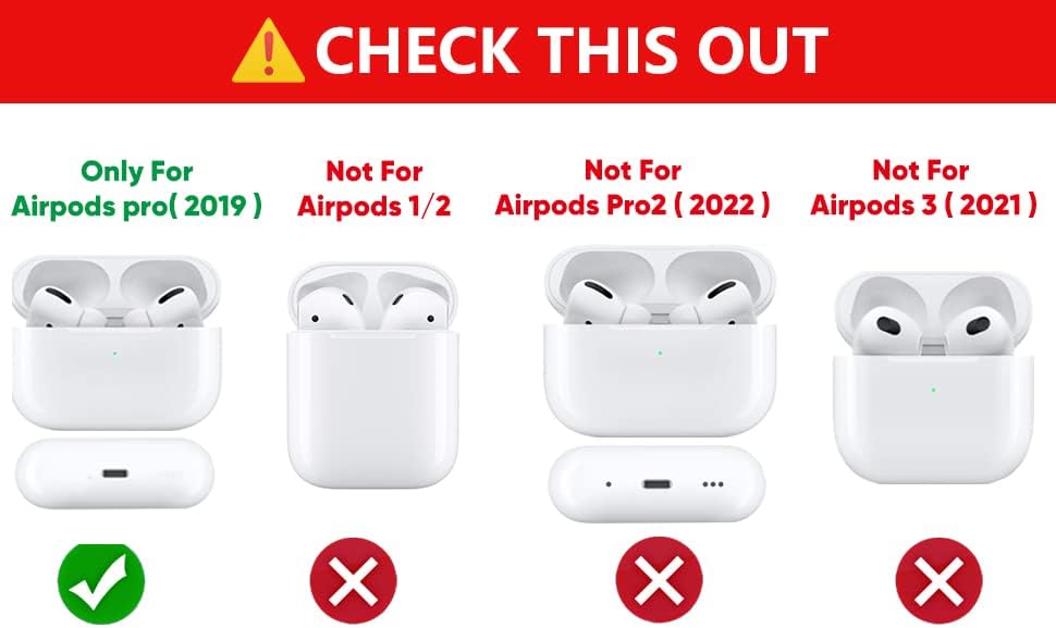 Miniatura 2 de Funda de silicona para Airpods Pro de dibujos animados con llavero, diseño divertido de piel, funda de carga, accesorios compatibles con Airpods Pro