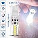 10Packs T10 921 922 912 194 168 906 2825 RV Interior LED Bulbs, Bright White 6000k LED Replacement 12 Volt RV Camper Trailer Boat Trunk Car Marine Ceiling Dome Map License, Backup Reverse Lights