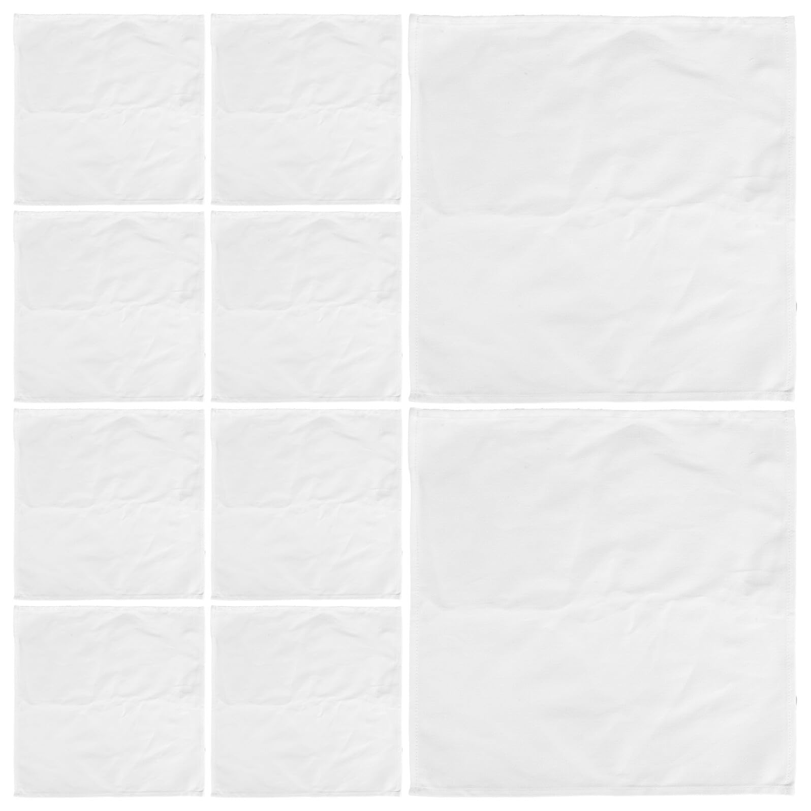 PRETYZOOM 20 Piezas Servilletas de Algodón Absorbentes Reutilizables para y Cocina Paño de para Mesa Toallas de Mano para Bebidas