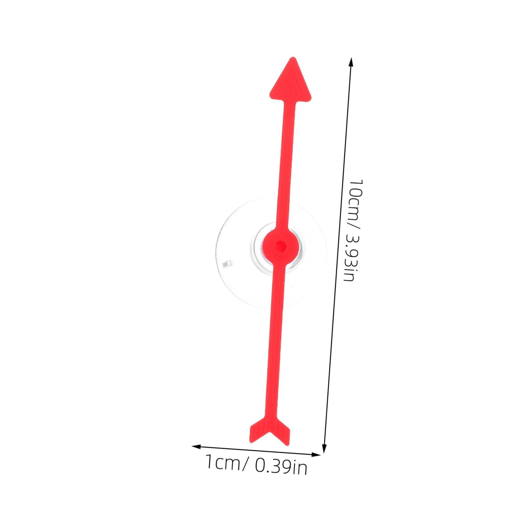 Jeu Flèche Rotative à Ventouse - Pointeur Pour Jeux De Société, Décisions En Classe - 30 Cm, Rouge/noir - 7
