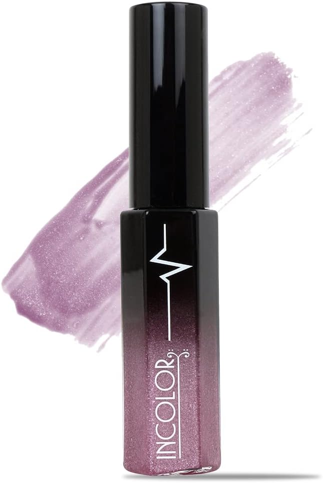 INCOLOR Crystal Brilliance Glitters Lip Gloss For Long Lasting Glossy Look 8 ml (Shade No 14)