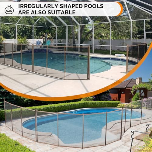 Vingly Cerca de Seguridad para Piscinas 4ft x 96ft miniatura 7