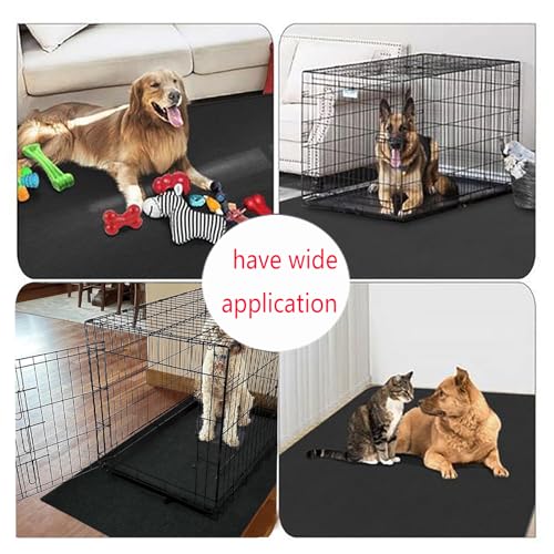 Image of Waterproof Canine Urine Pads, Washable Canine Urine Pads 72 inchx72 inch Reusable Canine Urine Pads Extra Large Upgraded Non-Slip Canine Urine Pads Absorbent Puppy Urine Pads